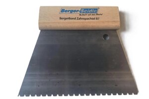 Шпатель для нанесення клею на підлогу BergerTool Zahnspachtel