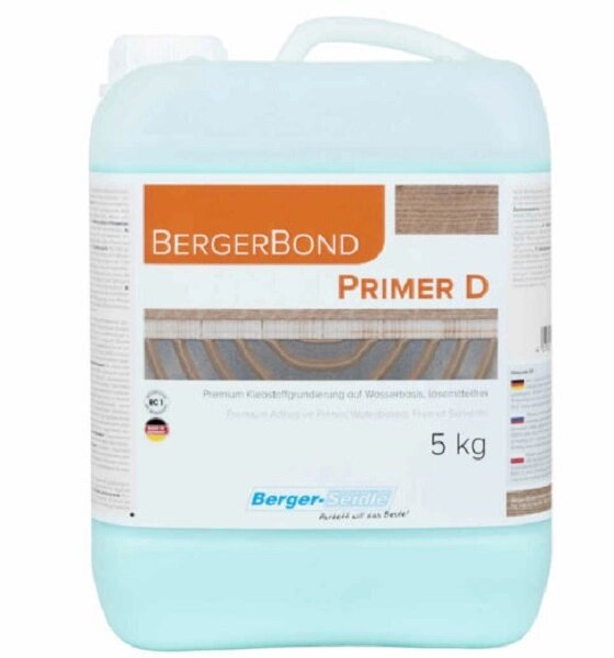 Універсальна дисперсійна грунтовка для стяжки BergerBond Primer D від компанії Лаки Фарби - фото 1