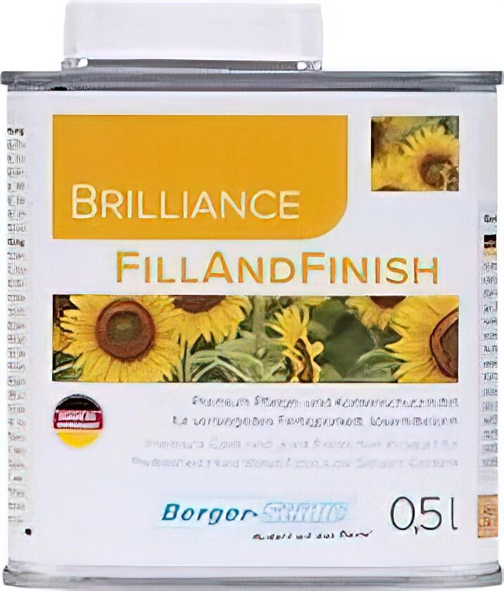 Віск для захисту швів паркету та ламінату Berger Brilliance FillAndFinish 0.5л від компанії Лаки Фарби - фото 1