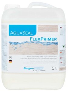 Водна грунтовка для паркету Berger AquaSeal Flex Primer 5л