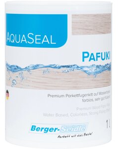 Водна шпаклівка для паркету Berger AquaSeal Pafuki 1л