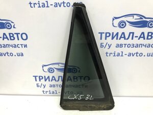 Скло двері задніх лівих (кватирка) Mazda CX 5 2012-2017 KD47-73-661A (Арт. 40916)