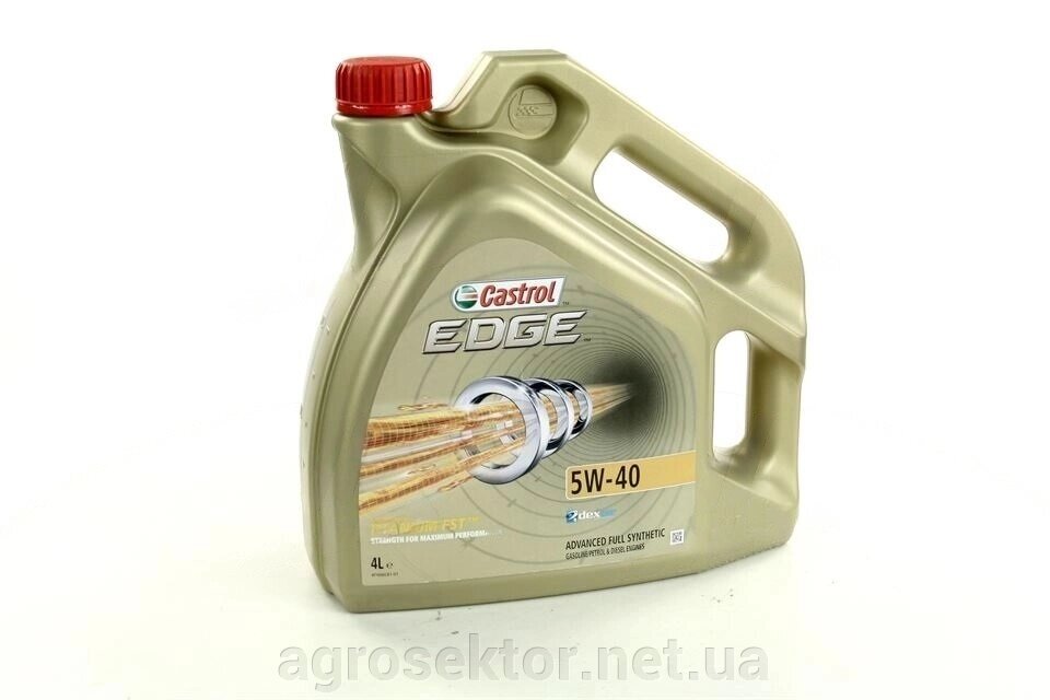 Масло моторн. Castrol  EDGE 5W-40 (Канистра 4л) 1535F3 від компанії АГРОСЕКТОР - фото 1