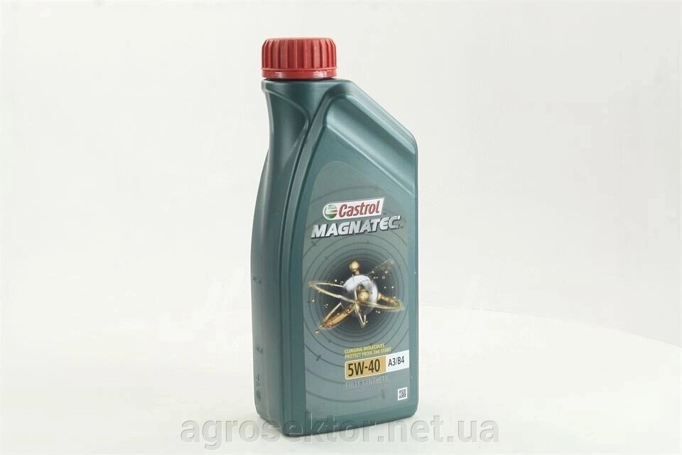 Масло моторн. Castrol Magnatec 5W-40 A3/В4  (Канистра 1л) 15C9D0 від компанії АГРОСЕКТОР - фото 1