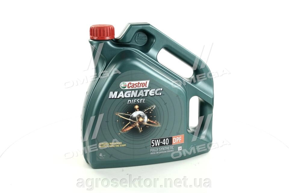 Масло моторн. Castrol  Magnatec Diesel 5w-40 DPF (Канистра 4л) 15C4AA від компанії АГРОСЕКТОР - фото 1