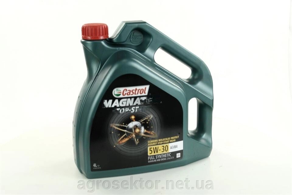 Масло моторн. Castrol   Magnatec Stop-Start 5W-30 A3/В4  (Канистра 4л) 15C94E від компанії АГРОСЕКТОР - фото 1