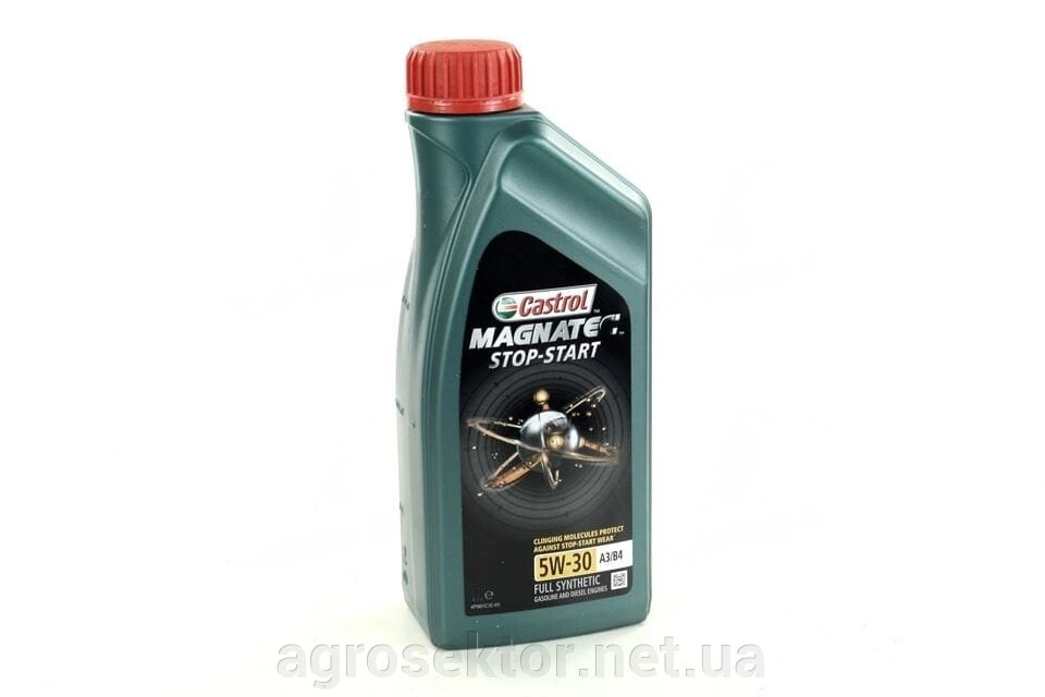 Масло моторне Castrol Magnatec Stop-Start 5W-30 A3/В4  (Канистра 1л) 15C94C від компанії АГРОСЕКТОР - фото 1