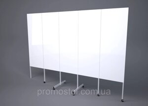 Ширма медична пластикова Elegant 180х250 см 5 секцій
