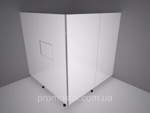 Складна перегородка ширма пластикова 4 М
