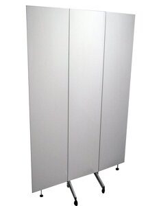 Ширма медична пластикова 200 х150 см 3 секції