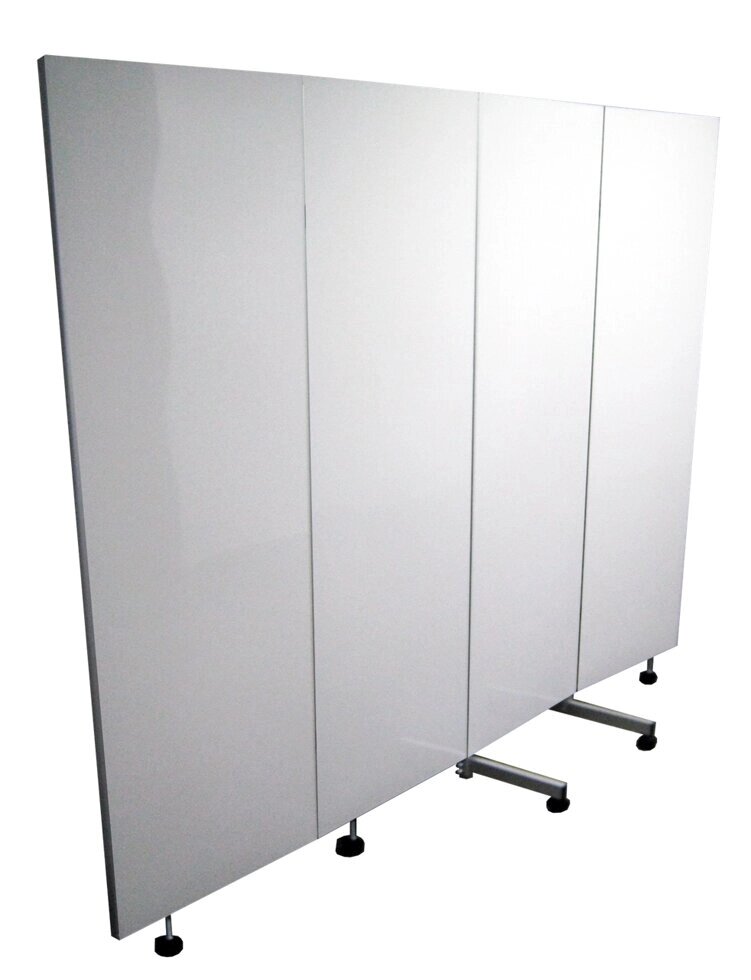 Ширма медична пластикова Класик 157х200 см 4 секції від компанії ШирмаМаркет - фото 1