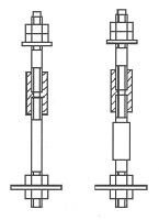 Фундаментный болт Тип 3.1, 3.2