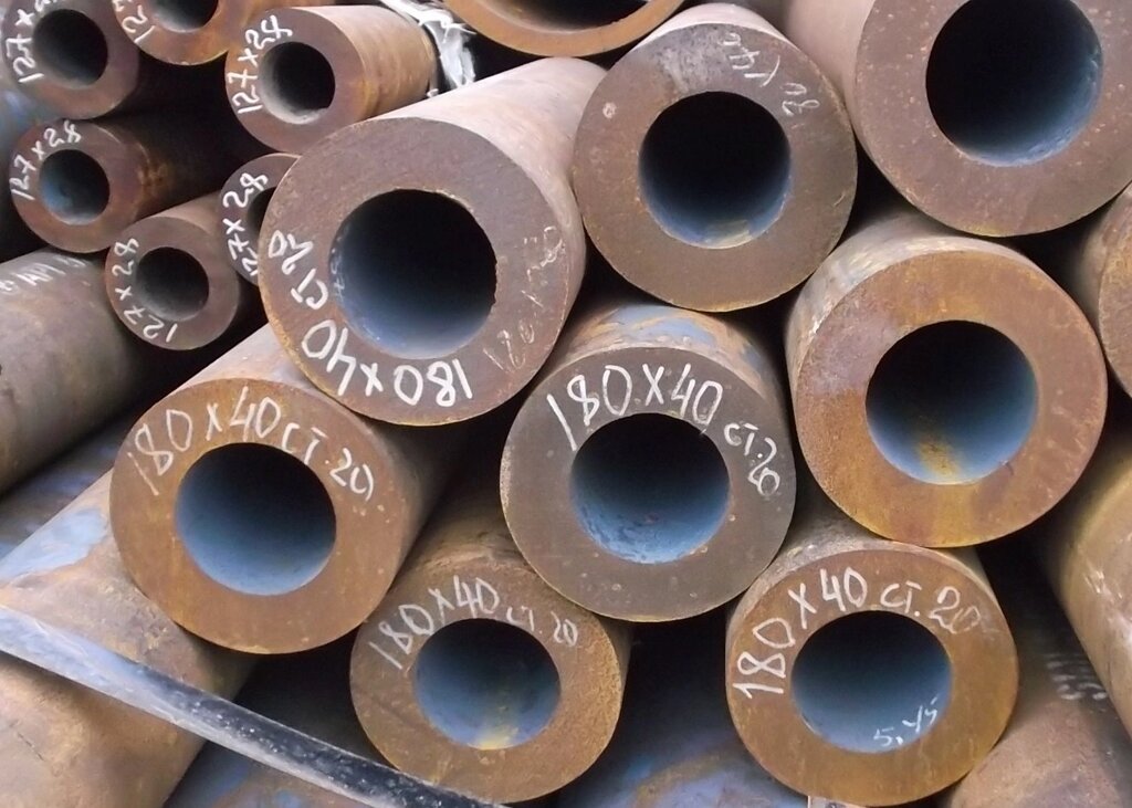 Труба 180х40 мм сталь 20, 45 від компанії ТОВ "ОЛТЕХ" - фото 1