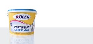 Kober Zertifikat Latex Mat матова миюча інтер'єрна фарба