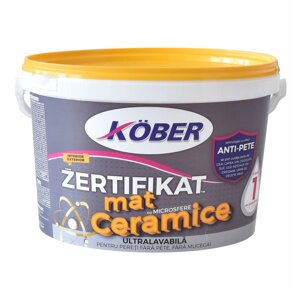 Фарба для стін з мікросферами керамічними Kober Zertifikat Mat
