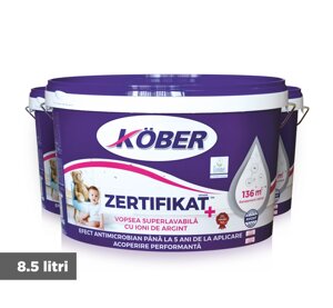 Kober Zertifikat Plus матова миюча фарба з іонами срібла