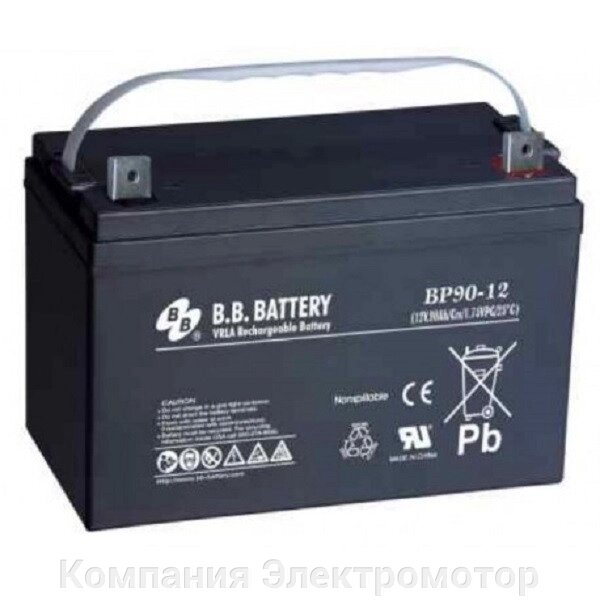 Аккумулятор BB Battery BP90-12/B3 ##от компании## Компания Электромотор - ##фото## 1
