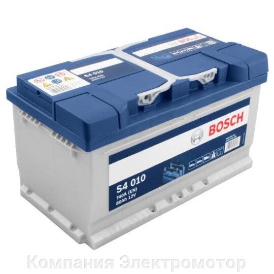 Аккумулятор bosch s4 silver 6СТ-80Н EUR ##от компании## Компания Электромотор - ##фото## 1