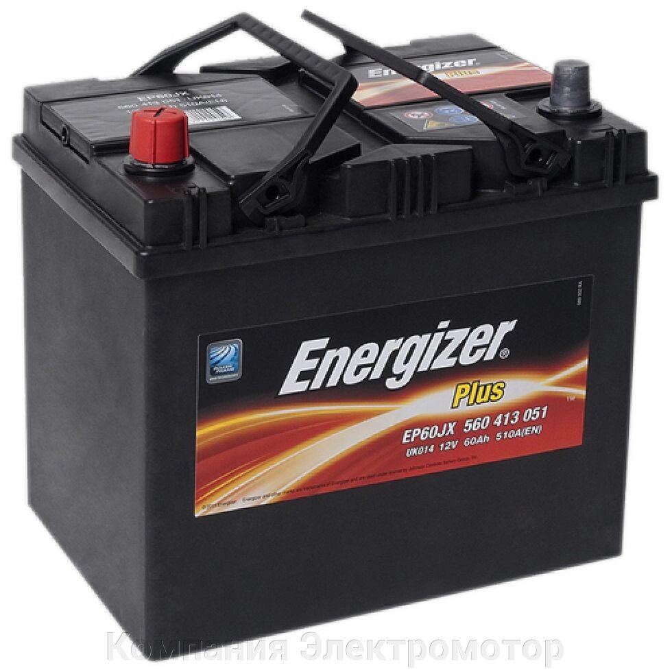 Аккумулятор Energizer 6ст-60 L+ (510А) 232*173*225 від компанії Компанія Єлектромотор - фото 1