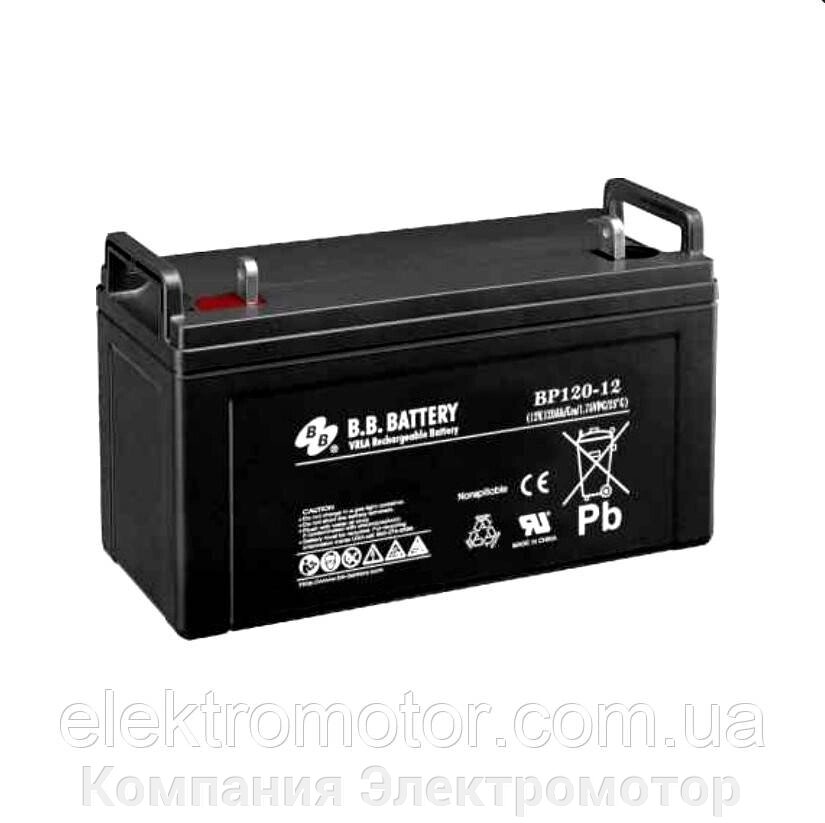 Акумулятор BB Battery BP120-12/B4 від компанії Компанія Єлектромотор - фото 1