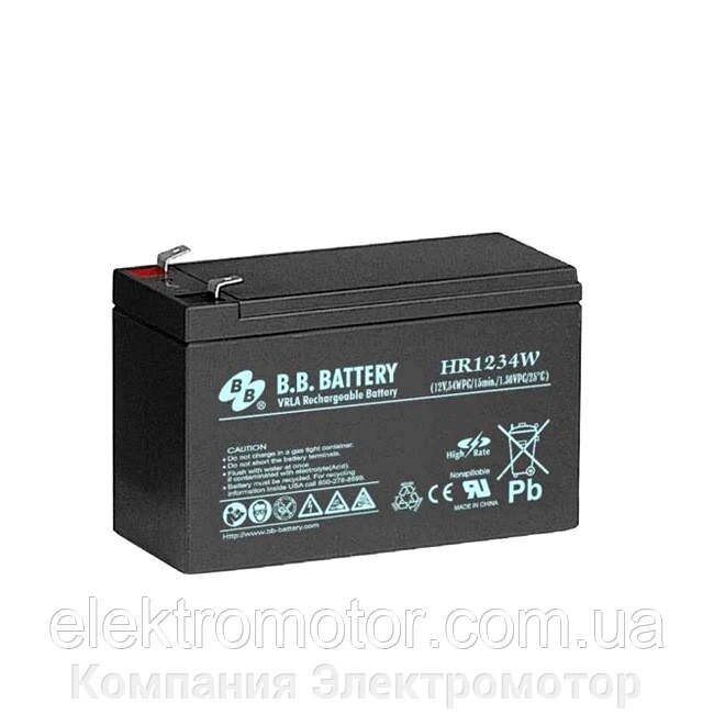 Акумулятор BB Battery HR1234W/T2 від компанії Компанія Єлектромотор - фото 1