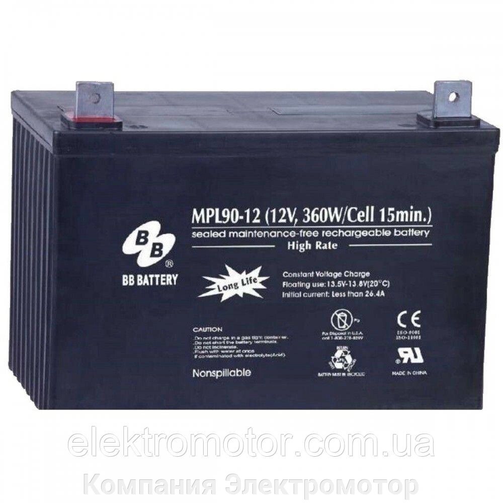 Акумулятор BB Battery MPL90-12/B6 від компанії Компанія Єлектромотор - фото 1