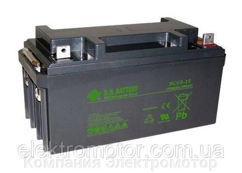 Акумулятор BB Battery ВС 65-12 від компанії Компанія Єлектромотор - фото 1