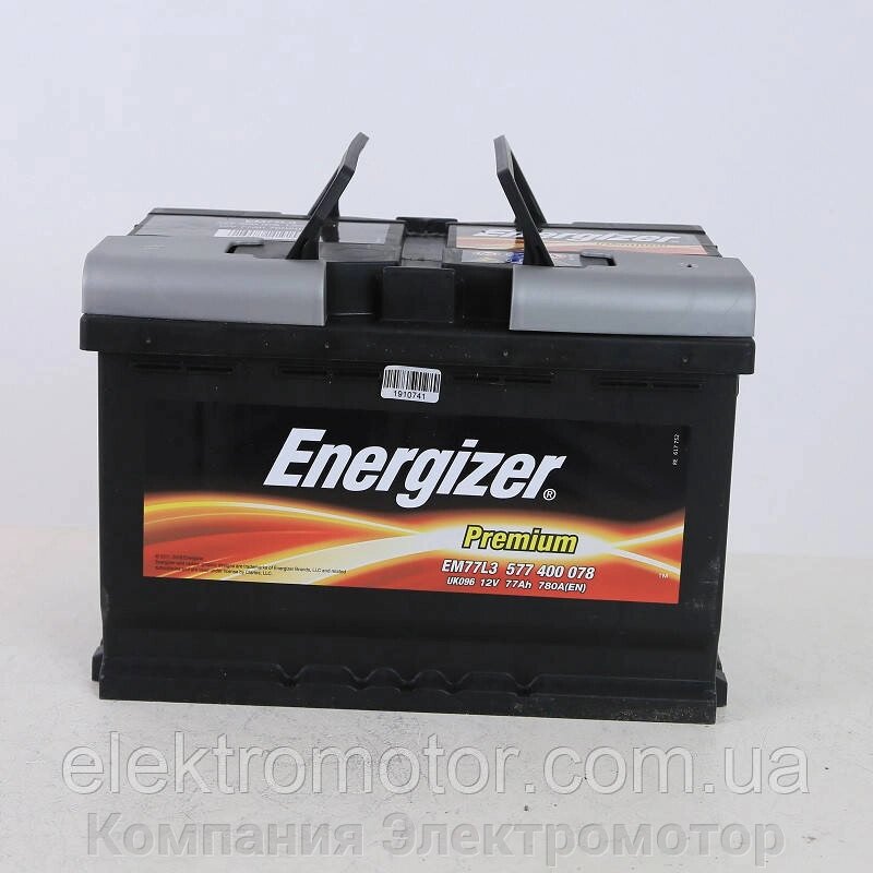 Акумулятор Energizer 6СТ-44 Premium від компанії Компанія Єлектромотор - фото 1