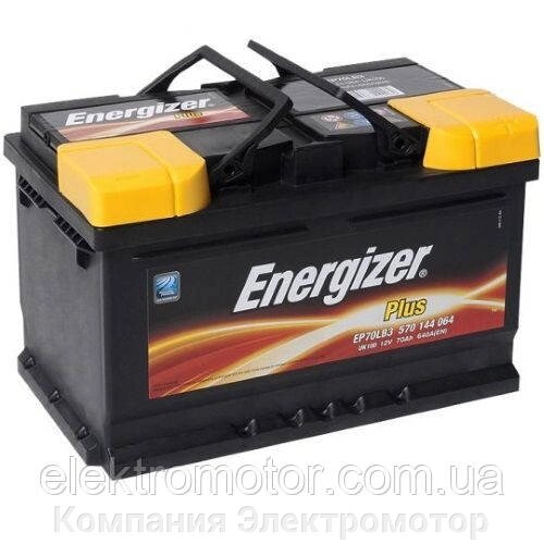 Акумулятор Energizer 6ст-70 R+ (640A) 278*175*175 від компанії Компанія Єлектромотор - фото 1