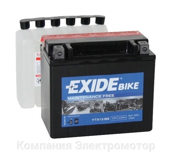 Акумулятор Exide 6ст-14 R + (145А) 134 * 89 * 166 від компанії Компанія Єлектромотор - фото 1