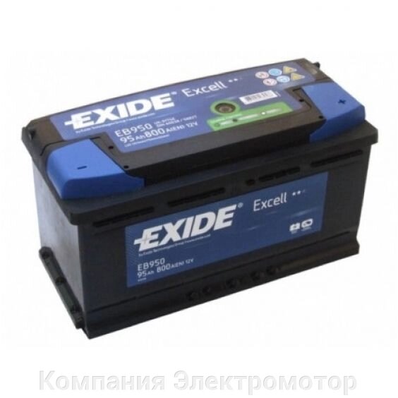 Акумулятор Exide 6ст-95 R + (800А) 353 * 175 * 190 від компанії Компанія Єлектромотор - фото 1