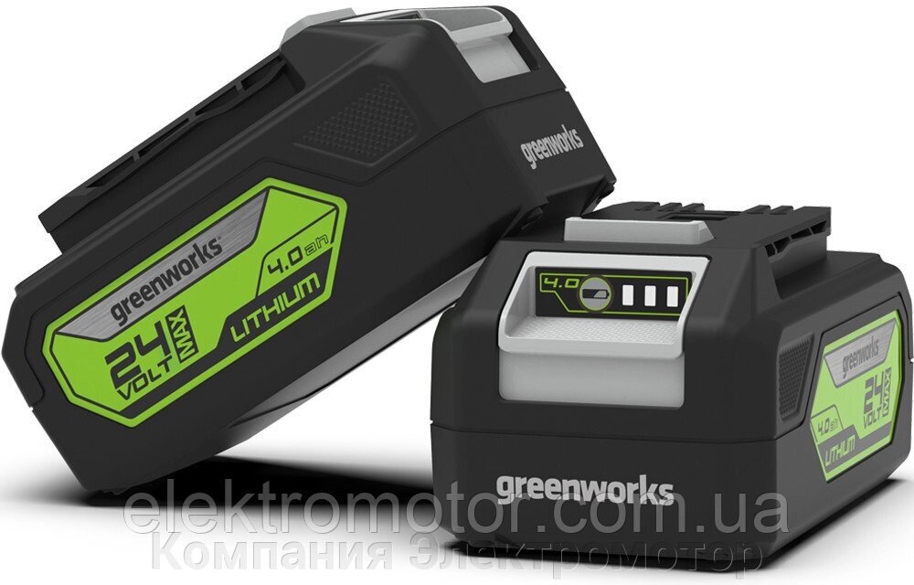 Акумулятор Greenworks G24B4 (2902807) від компанії Компанія Єлектромотор - фото 1