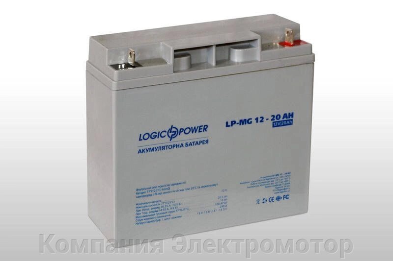Акумулятор LogicPower LPM 12-18 AH від компанії Компанія Єлектромотор - фото 1