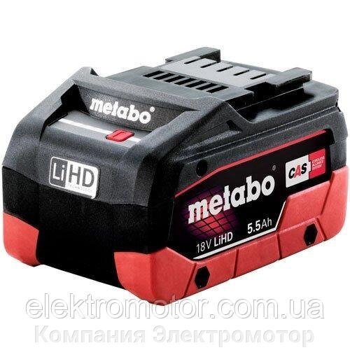 Акумулятор Metabo LI-HD CAS 18В-5,5 А / ч від компанії Компанія Єлектромотор - фото 1