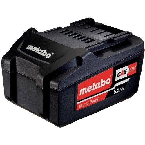 Акумулятор Metabo Li-Power CAS 18В-5,2 Ач від компанії Компанія Єлектромотор - фото 1