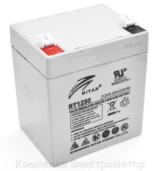 Акумулятор RITAR RT1250 від компанії Компанія Єлектромотор - фото 1