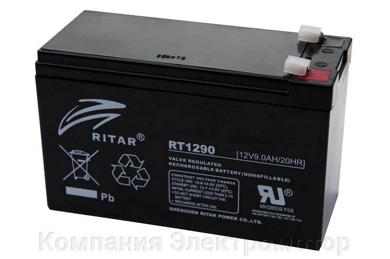 Акумулятор RITAR RT1290B від компанії Компанія Єлектромотор - фото 1