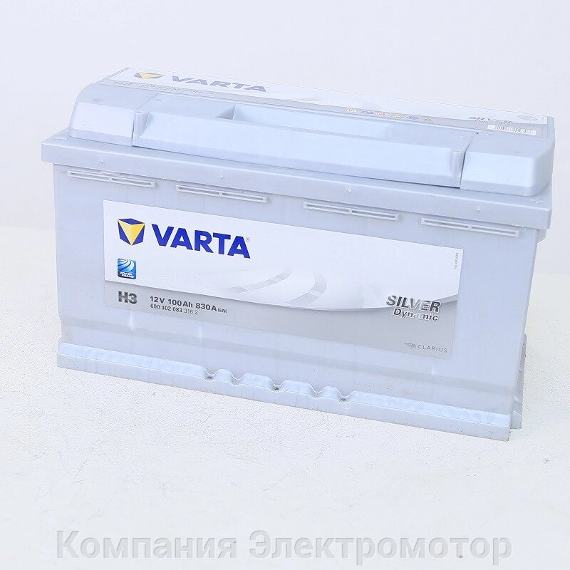 Акумулятор VARTA 6СТ 100 Silver Dynamic (H3) від компанії Компанія Єлектромотор - фото 1