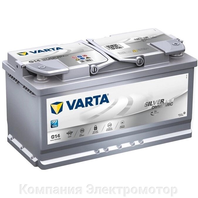 Акумулятор VARTA 6СТ 95 Silver Dynamic AGM (G14) від компанії Компанія Єлектромотор - фото 1
