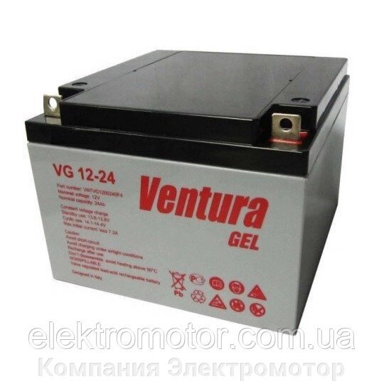 Акумулятор Ventura VG 12-24 Gel від компанії Компанія Єлектромотор - фото 1