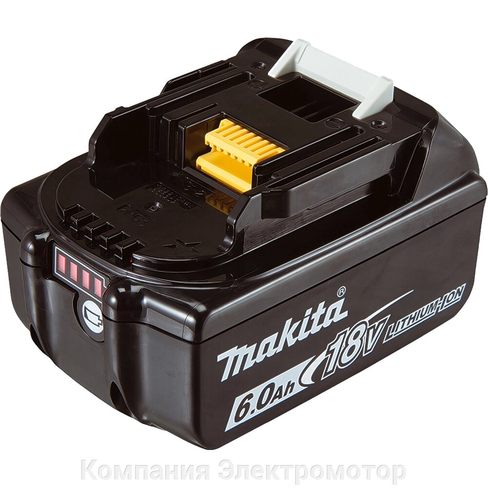 Акумуляторна батарея Makita BL1860B (632F69-8) від компанії Компанія Єлектромотор - фото 1