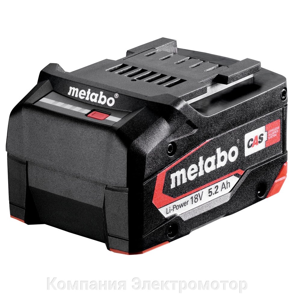 Акумуляторна батарея Metabo LI-POWER 18 В/5.2 Ач (625028000) від компанії Компанія Єлектромотор - фото 1