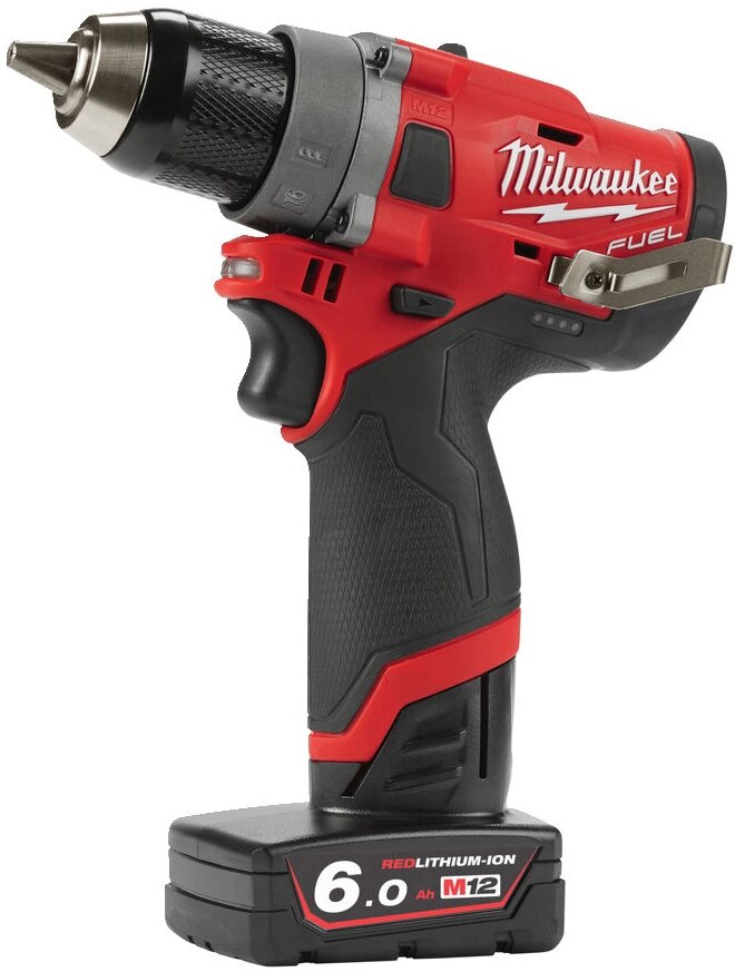 Акумуляторна дриль-шуруповерт Milwaukee M12 FDD-602X (4933459820) від компанії Компанія Єлектромотор - фото 1