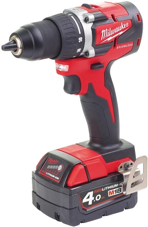 Акумуляторна дриль-шуруповерт Milwaukee M18 CBLDD-402C (4933464539) від компанії Компанія Єлектромотор - фото 1