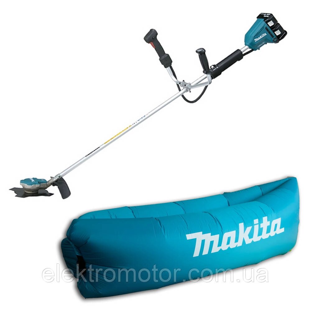 Акумуляторна коса Makita DUR365URM2 + надувний диван-ламзак від компанії Компанія Єлектромотор - фото 1