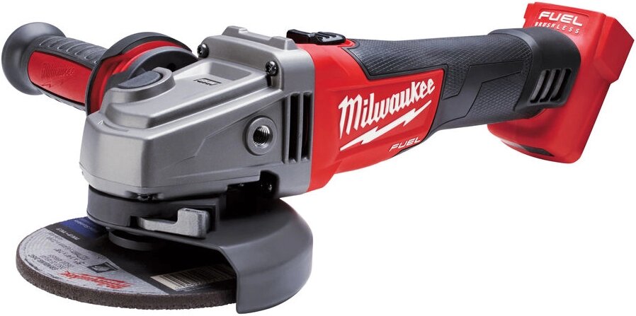 Акумуляторна кутова шліфувальна машина Milwaukee M18 CAG125X-0X без АКБ і ЗУ (4933451439) від компанії Компанія Єлектромотор - фото 1