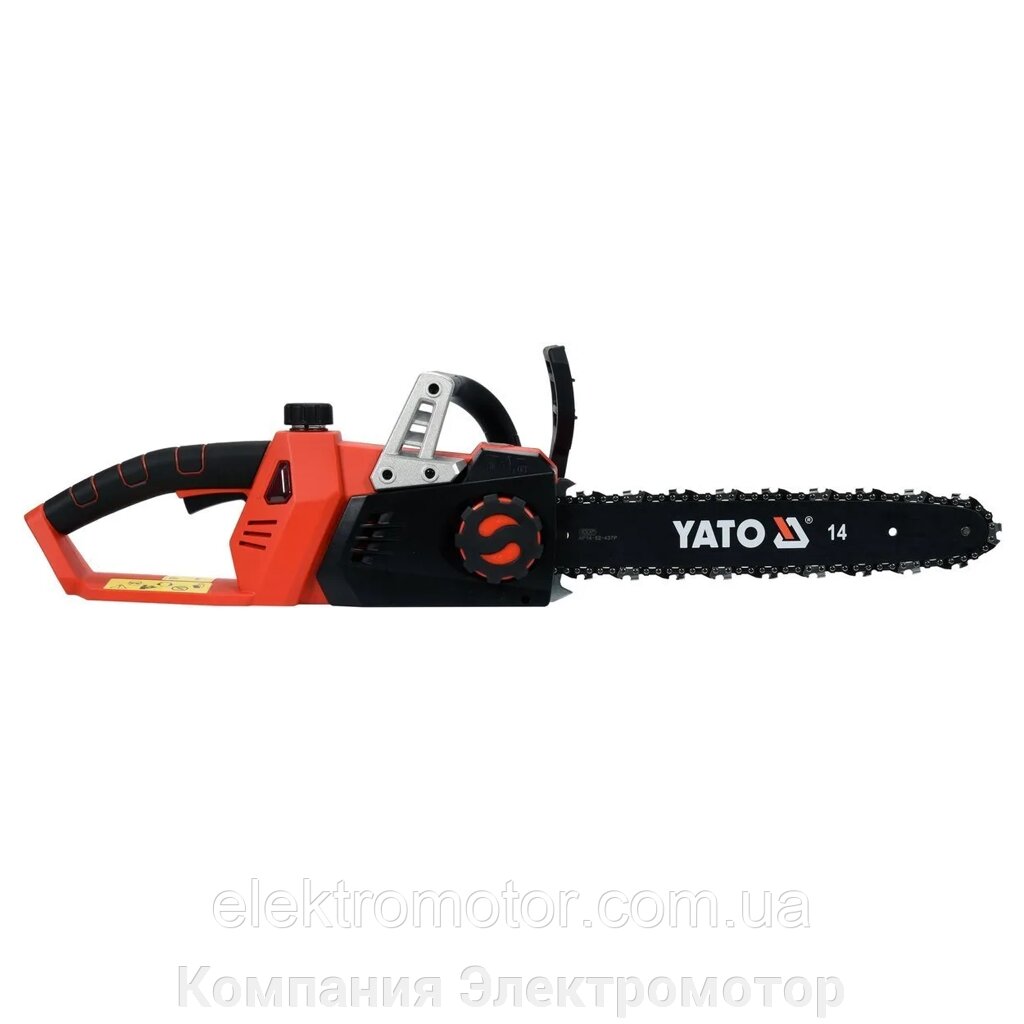 Акумуляторна ланцюгова пила Yato YT-82813 від компанії Компанія Єлектромотор - фото 1