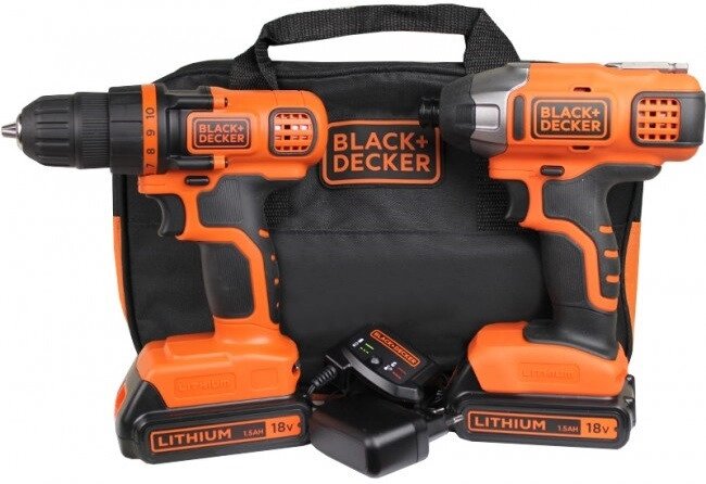 Акумуляторна викрутка Black&Decker BDCDDIM18B-QW від компанії Компанія Єлектромотор - фото 1