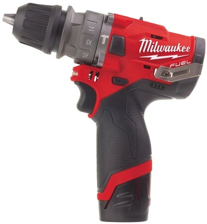 Акумуляторний ударний дриль-шуруповерт Milwaukee M12 FPDX-202X (4933464136) від компанії Компанія Єлектромотор - фото 1