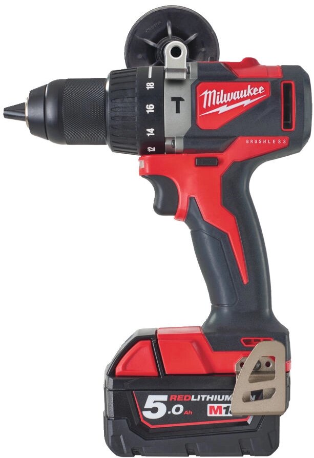 Акумуляторний ударний дриль-шуруповерт Milwaukee M18 BLPD2-502X (4933464517) від компанії Компанія Єлектромотор - фото 1